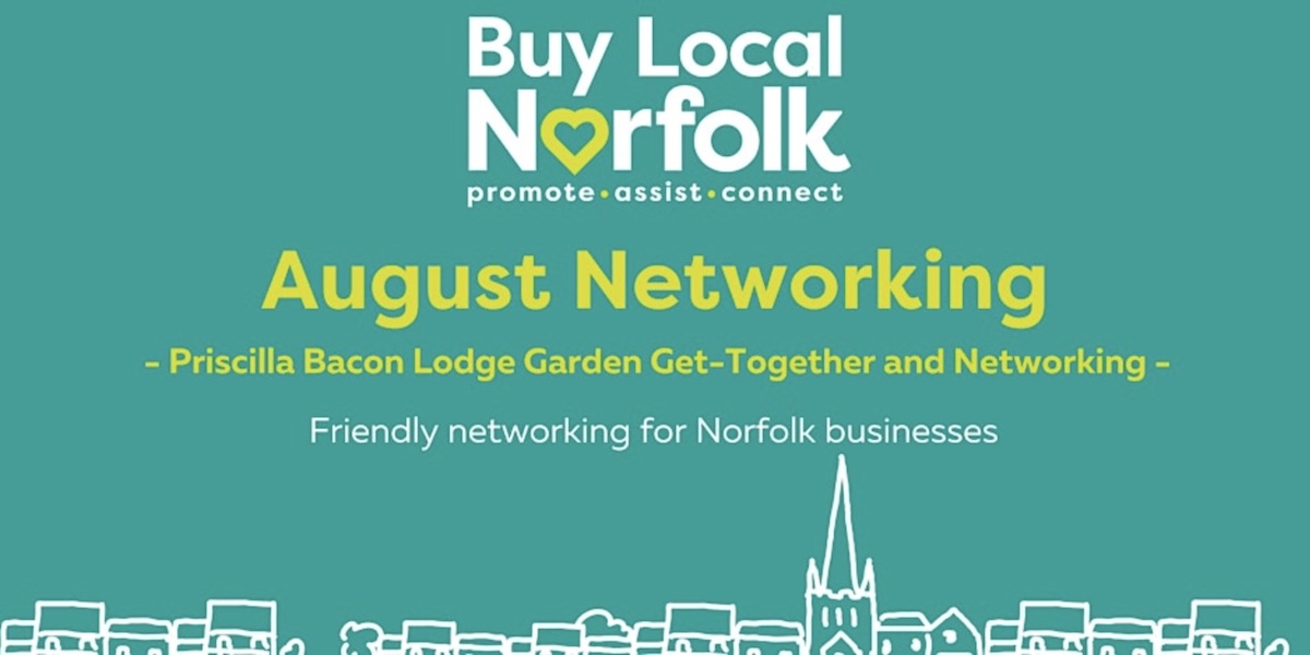 Buy Local Norfolk August Networking at Priscilla Bacon Lodge