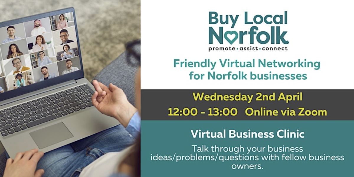 Buy Local Norfolk April 2025 virtual networking